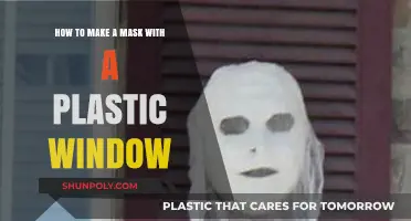 Crafting Clear Communication: DIY Mask with Plastic Window Guide