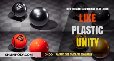 Crafting Plastic-Like Materials in Unity: A Step-by-Step Guide
