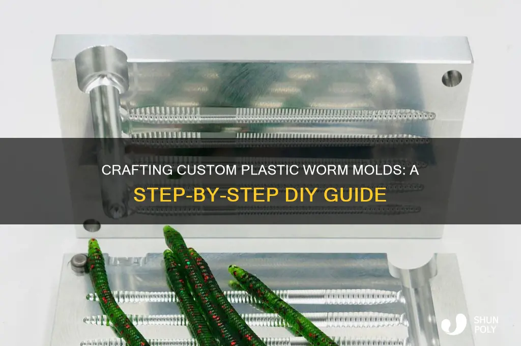 how to make a mold for plastic worms
