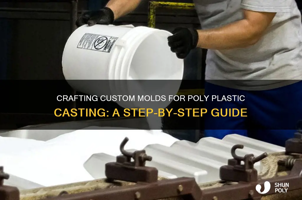 how to make a mold to fill with poly plastics