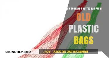 Eco-Friendly Crafting: Transform Old Plastic Bags into a Netted Tote