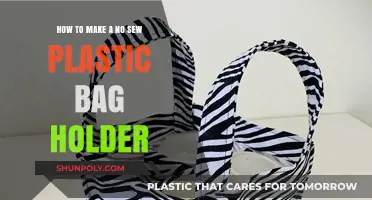 Easy No-Sew Plastic Bag Holder DIY: Organize with Style