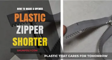 Quick Fix: Shortening an Open Plastic Zipper Easily at Home