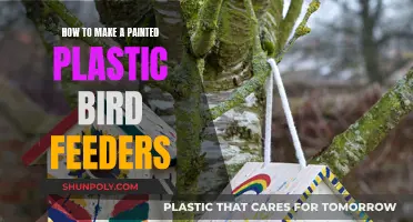 Creating Colorful Bird Feeders from Plastic