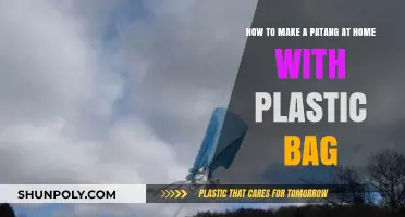 DIY Kite Crafting: Create a Patang Using a Plastic Bag at Home