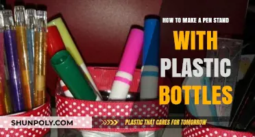 Creative DIY: Crafting a Pen Stand from Plastic Bottles