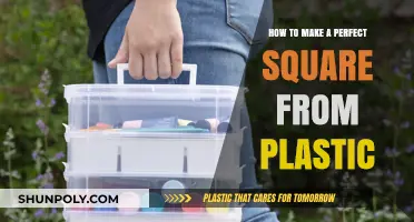Crafting Perfect Squares: A Step-by-Step Guide Using Plastic Materials