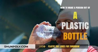 Creative DIY: Crafting a Person from a Plastic Bottle