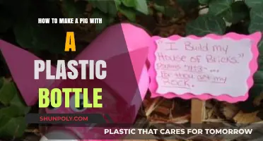 Crafting a Cute Pig from Recycled Plastic Bottles: Easy DIY Guide