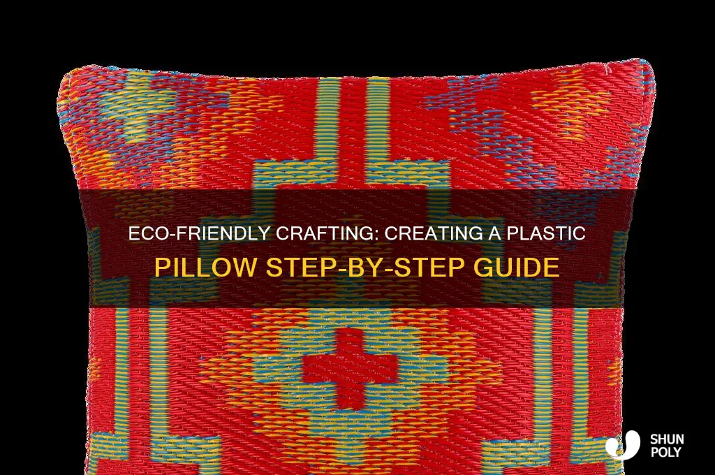 how to make a pillow made of plastic