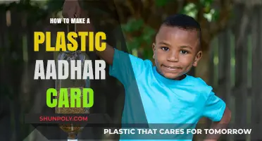 DIY Guide: Crafting Your Own Plastic Aadhar Card at Home