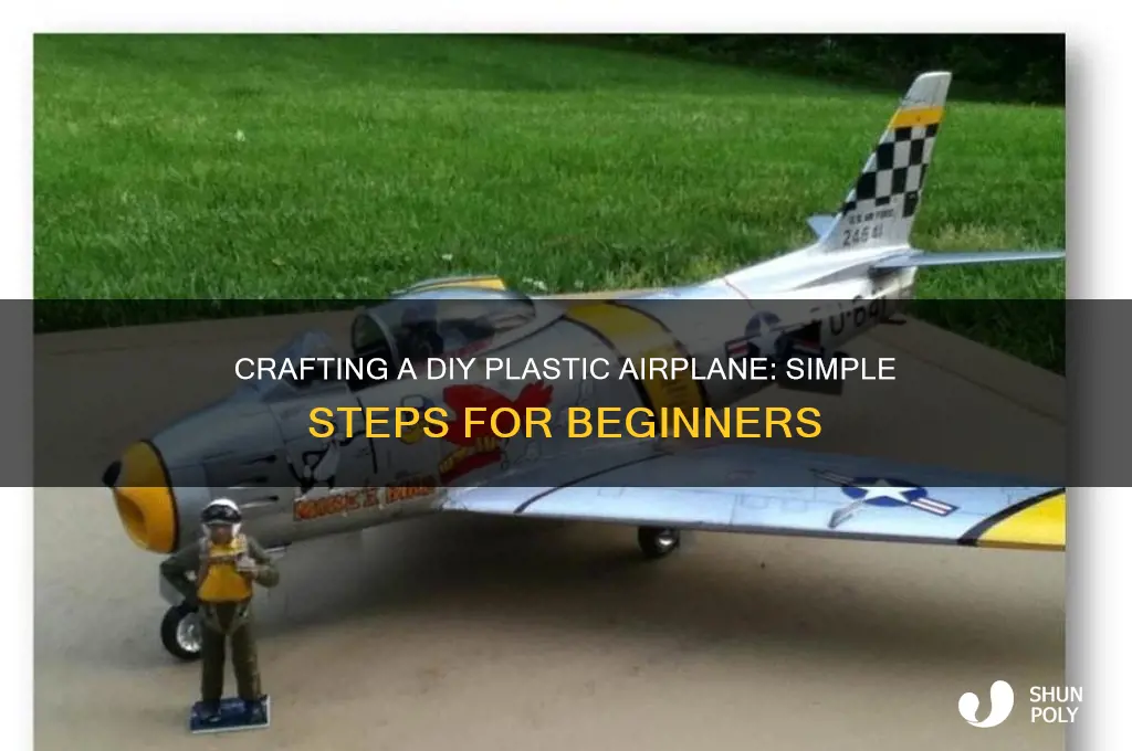 how to make a plastic airplane