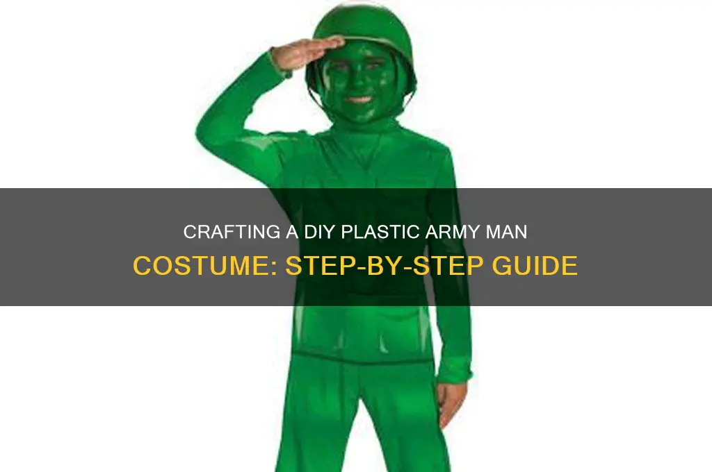 how to make a plastic army man costume