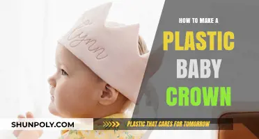 DIY Plastic Baby Crown: Easy Crafting Guide for Little Royals