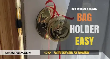 Simple DIY Plastic Bag Holder: Easy Crafting Guide for Beginners