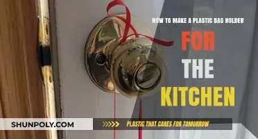 DIY Kitchen Plastic Bag Holder: Easy Storage Solution Guide
