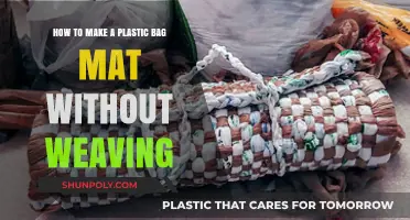 Easy No-Weave Plastic Bag Mat: Eco-Friendly DIY Craft Guide