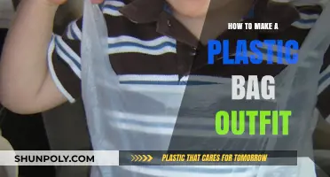 Creative Eco-Fashion: Crafting a Stylish Outfit from Plastic Bags
