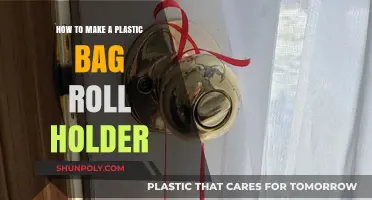 DIY Plastic Bag Roll Holder: Easy Storage Solution Guide