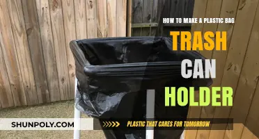 DIY Plastic Bag Trash Can Holder: Easy Upcycling Project