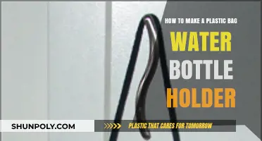 DIY Plastic Bag Water Bottle Holder: Easy Upcycling Tutorial