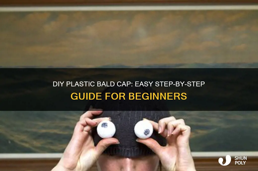 how to make a plastic bald cap