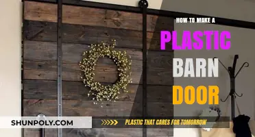 DIY Plastic Barn Door: Easy, Affordable, and Stylish Farmhouse Upgrade