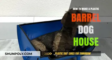 DIY Plastic Barrel Dog House: Creative, Cozy, and Eco-Friendly Solution