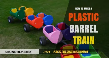 Creative DIY Guide: Building a Plastic Barrel Train for Fun