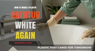 Restore Your Plastic Bathtub's Shine: Easy Steps to Make It White Again