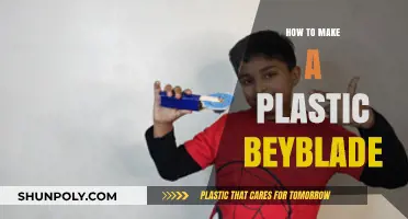 DIY Plastic Beyblade: Crafting Your Own Spinning Top at Home