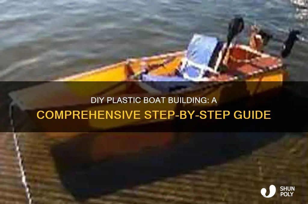 how to make a plastic boat step by step