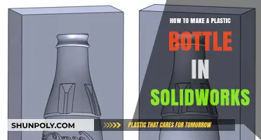 Designing a Plastic Bottle in SolidWorks: Step-by-Step Tutorial