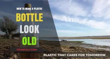 Aging Plastic Bottles: Simple Techniques for an Authentic Vintage Look