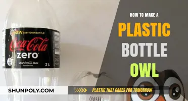 Crafting a Cute Owl from Recycled Plastic Bottles: DIY Guide