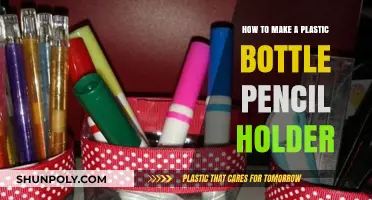DIY Plastic Bottle Pencil Holder: Easy Upcycling Craft Guide