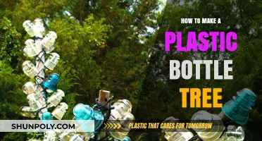 Creative Recycling: Crafting a Plastic Bottle Tree for Your Garden