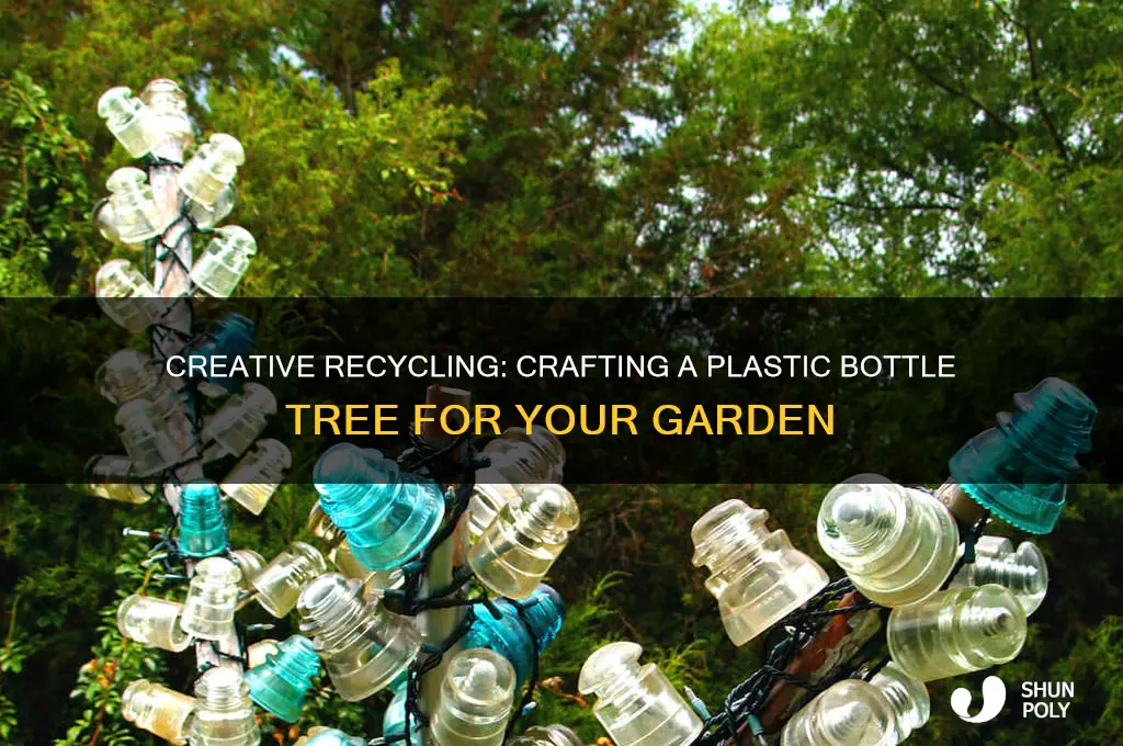 how to make a plastic bottle tree
