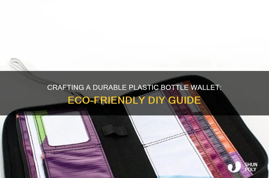 how to make a plastic bottle wallet