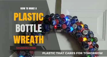 Crafting a Festive Plastic Bottle Wreath: Eco-Friendly DIY Guide