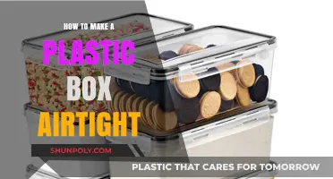 Sealing Secrets: Easy Steps to Make Your Plastic Box Airtight