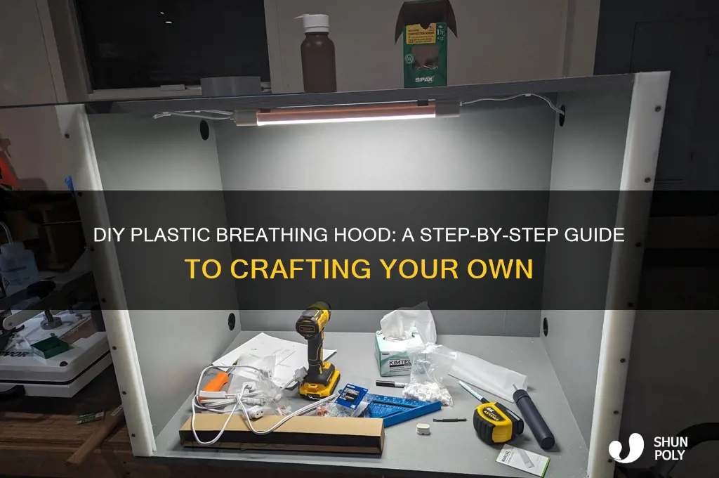 how to make a plastic breathing hood