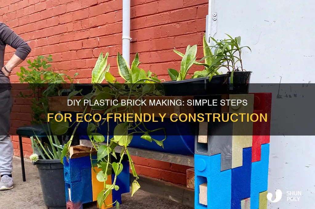 how to make a plastic brick