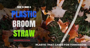 DIY Plastic Broom Straw: Simple Steps for Crafting at Home