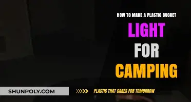 DIY Camping Light: Transform a Plastic Bucket into a Bright Lantern