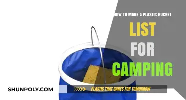 Essential Camping Gear: Crafting Your Plastic Bucket Checklist for Outdoor Adventures