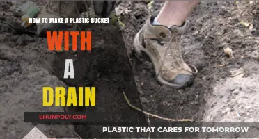 DIY Guide: Crafting a Plastic Bucket with Drain Feature Easily