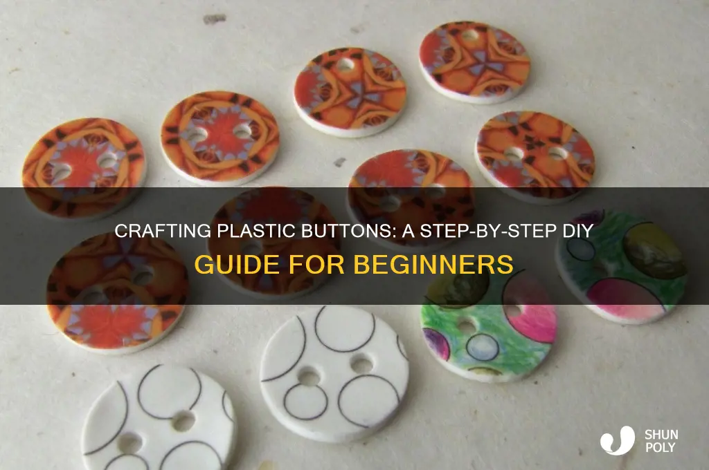 how to make a plastic button