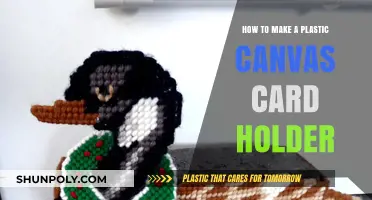 Crafting a Durable Plastic Canvas Card Holder: Step-by-Step Guide