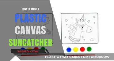 Crafting a Vibrant Plastic Canvas Suncatcher: Easy DIY Guide